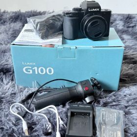 LUMIX DC-G100V ブラック 三脚付き