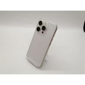 【中古】Apple 国内版 【SIMフリー】 iPhone 15 Pro 128GB ホワイトチタニウム MTU83J/A【大須アメ横】保証期間1ヶ月【ランクA】