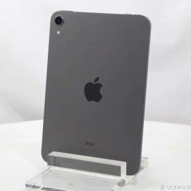 【中古】Apple(アップル) iPad mini 第6世代 64GB スペースグレイ MK7M3J／A Wi-Fi 【198-ud】
