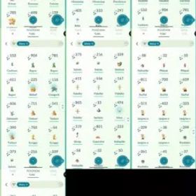 #2338 LV 61 ノーチーム(86 色違い) PTC ログイン 3.3m 星の砂