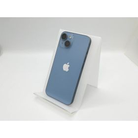 【中古】Apple docomo 【SIMフリー】 iPhone 14 128GB ブルー MPVJ3J/A【京都】保証期間1ヶ月【ランクB】