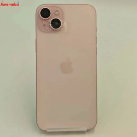 【中古】iPhone15 Plus 256GB ピンク MU0H3J/A Apple版SIMフリー ジャン