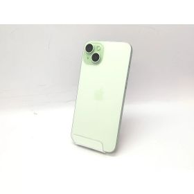 【中古】Apple au 【SIMフリー】 iPhone 15 Plus 128GB グリーン MU0E3J/A【新宿東口】保証期間1ヶ月【ランクA】