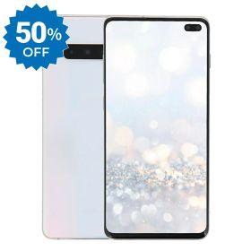 15日限定＼50%OFF／【中古】 Samsung Galaxy S10 Plus SCV42 128GB au SIMロック解除済み [Cランク] 中古スマホ 中古 スマホ スマートフォン 本体 端末 保証付き 即日発送