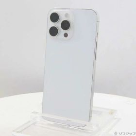 【中古】Apple(アップル) iPhone16 Pro Max 256GB ホワイトチタニウム MYWH3J／A SIMフリー 【344-ud】