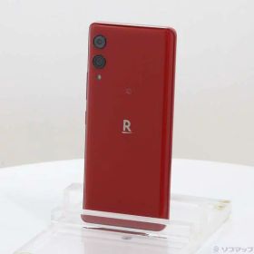 【中古】楽天 Rakuten Hand 5G 128GB クリムゾンレッド P780 楽天 SIMフリー 【269-ud】