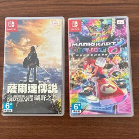 Nintendo SWITCH ソフト ゼルダの伝説 マリオカート8 デラックス