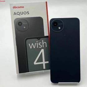 【新品・未使用】AQUOS wish4 4GB/64GB ブラック A402SH SoftBank版SIMフリー 未