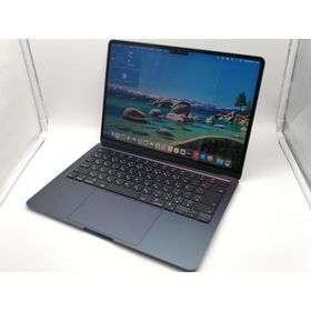 【中古】Apple MacBook Air 13インチ M2(CPU:8C/GPU:10C) 8GB/512GB ミッドナイト MLY43J/A (M2,2022)【博多】保証期間１ヶ月【ランクB】