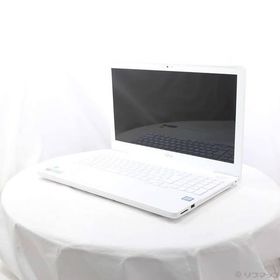 〔中古〕FUJITSU(富士通） 格安安心パソコン LIFEBOOK AH50／D2 FMVA50D2WP プレミアムホワイト 〔Windows 10〕〔262-ud〕