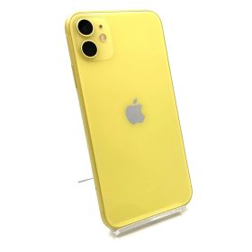 iPhone 11 64GB イエロー au 白ロム 動作確認済 71%【全額返金保証】【最速発送】