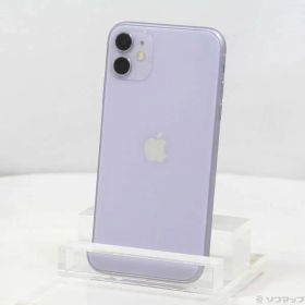 〔中古品〕 iPhone11 64GB パープル MWLX2J／A SIMフリー【258】