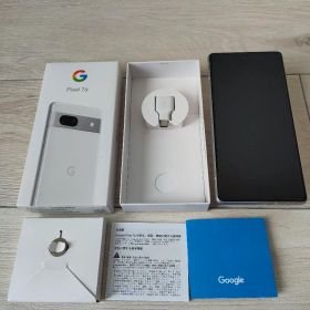 Google Pixel 7a 本体 Snow White