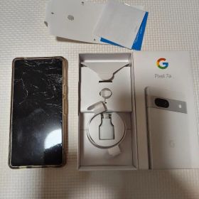 Google Pixel 7a 128GB 本体 画面ひび割れ