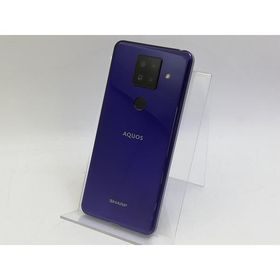 【中古】SHARP 楽天モバイル 【SIMフリー】 AQUOS sense4 plus パープル 8GB 128GB SH-M16【大宮東口】保証期間１ヶ月【ランクB】