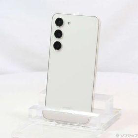 〔中古品〕 Galaxy S23 256GB クリーム SCG19 au SIMフリー【258】
