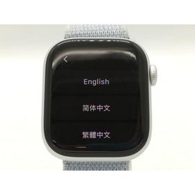 【中古】Apple Apple Watch Series10 42mm GPS シルバーアルミニウムケース/ブルークラウドスポーツループ MWWD3J/A【秋葉4号】保証期間１ヶ月【ランクC】
