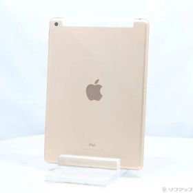 〔中古品〕 iPad 第6世代 128GB ゴールド MRM22J／A docomoロック解除SIMフリー【377】