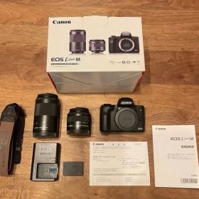 Canon キャノン EOS kiss M ダブルレンズ キット
