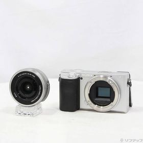 〔中古〕SONY(ソニー) α6400 ILCE-6400L パワーズームレンズキット シルバー〔348-ud〕