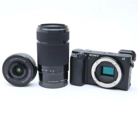 【中古】 《美品》 SONY α6400 ダブルズームレンズキット ILCE-6400Y ブラック [ デジタルカメラ ]