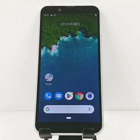 Android One S5 S5-SH Y!mobile クールシルバー 送料無料 本体 c11114 【中古】