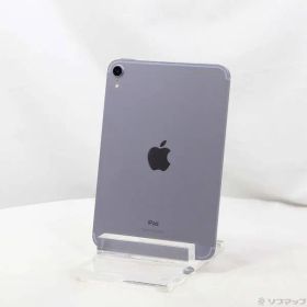 〔中古品〕 iPad mini 第6世代 256GB パープル MK8K3J／A SIMフリー【348】