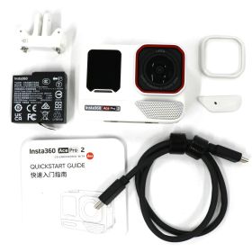 中古 Insta360 Ace Pro 2 アクションカメラ insta360-ace-pro2-wh アークティックホワイト 【可(C)】