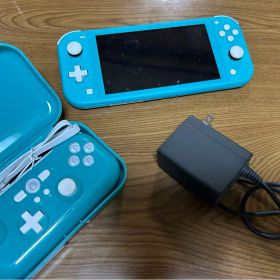 Switch Lite 本体 ジャンク品 充電器、コントローラー付き