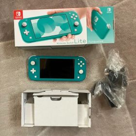 送料負担します⭐︎中古品 Switchライト ターコイズ 付属品揃ってます