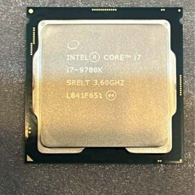 【完動品】Intel Core i7 9700K 3.60Ghz SRELT