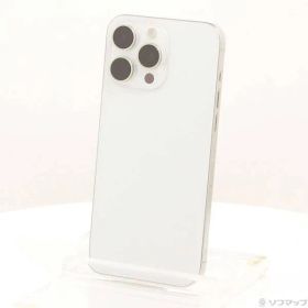 〔中古品〕 iPhone15 Pro Max 1TB ホワイトチタニウム MU703J／A SIMフリー【377】
