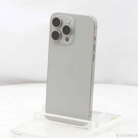 〔中古品〕 iPhone15 Pro Max 256GB ナチュラルチタニウム MU6R3J／A SIMフリー【251】