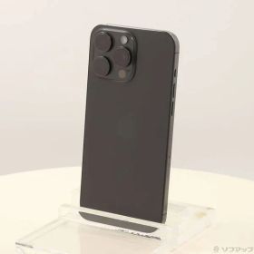 〔中古品〕 iPhone15 Pro Max 256GB ブラックチタニウム MU6P3J／A SIMフリー【352】