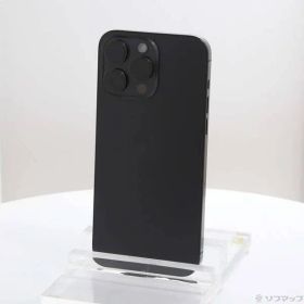 〔中古品〕 iPhone15 Pro Max 512GB ブラックチタニウム MU6U3J／A SIMフリー【258】