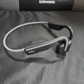SHOKZ OPENMOVE 骨伝導イヤホン ブラック/グレー