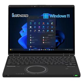 【返品OK!条件付】パナソニック ノートパソコン 12.4インチ レッツノート QR4 Core i7 1360P SSD512GB メモリ16GB CF-QR4KDNCR ブラック Office付き Windows 11 Pro 12.4型 FHD＋ 液晶 1920×1280 静電容量式マルチタッチ【KK9N0D18P】