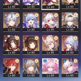 廃課金引退アカウント | 崩壊スターレイル(崩スタ)のアカウントデータ、RMTの販売・買取一覧