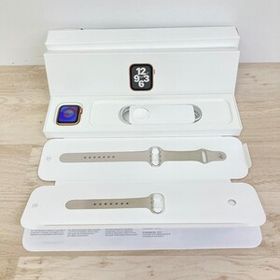 美品 Apple Watch SE 40mm GPS 32GB MKQ03J/A A2351 バッテリー最大容量85%[OH00798]