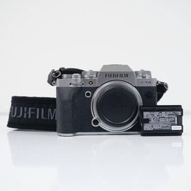 FUJIFILM X-T4 ミラーレス一眼カメラ USED品 富士フイルム Xマウント APS-Cセンサー シルバー 完動品 CP2307
