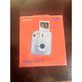 フジフイルム(富士フイルム)の富士フイルムチェキ instax mini 12 パステルブルー(1台)(フィルムカメラ)