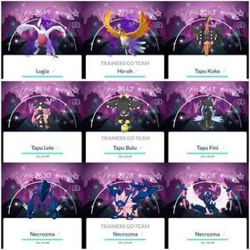 🔥✨ 色違いネクロズマ 、カプ・テテフ, カプ・コケコ（グローバル 背景） | ポケモンGOのアカウントデータ、RMTの販売・買取一覧