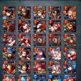 在庫処分① | グラサマ(グランドサマナーズ)のアカウントデータ、RMTの販売・買取一覧