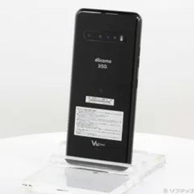 〔中古品〕 LG V60 ThinQ 5G 128GB ザ ブラック L-51A docomo【349】