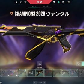 🔥 CHAMPIONS 2023ヴァンダル垢🔥 | VALORANT(ヴァロラント)のアカウントデータ、RMTの販売・買取一覧