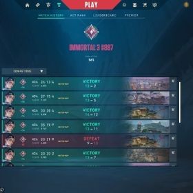 【業界最安値🫑】😊レディアントによる格安代行😊 最速で頑張ります！！ | VALORANT(ヴァロラント)の代行、RMTの販売・買取一覧