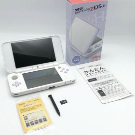 中古 Newニンテンドー2DS LL ホワイト×ラベンダー