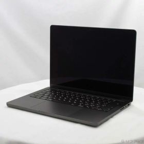 【中古】Apple(アップル) 〔展示品〕 MacBook Pro 14.2-inch Late-2024 MW2U3J／A Apple M4 10コアCPU_10コアGPU 16GB SSD512GB スペースブラック 〔15.3 Sequoia〕 【258-ud】
