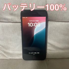 <バッテリー100> Apple iPhone SE2 64GB ブラック