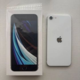 【ジャンク品】Apple iPhone SE (第2世代) ホワイト 本体